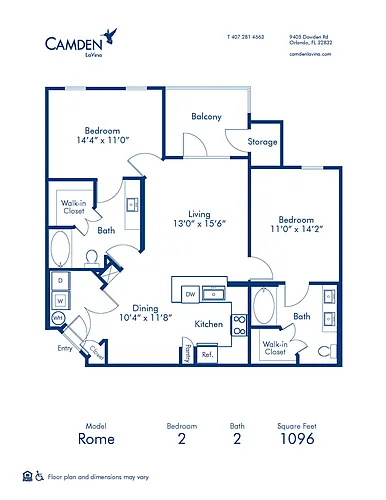 Floor plan Rome