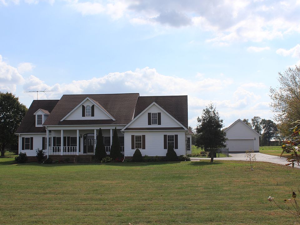 House and detached garage