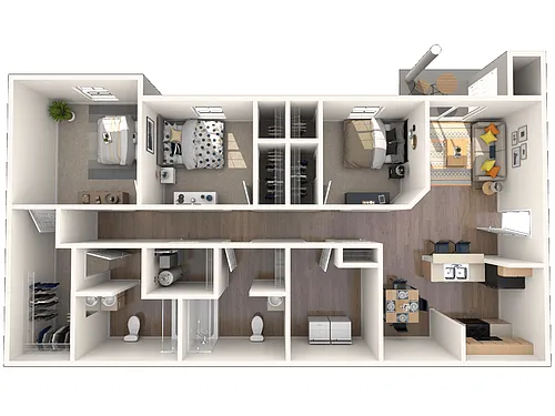 Floor plan 3 Bedroom