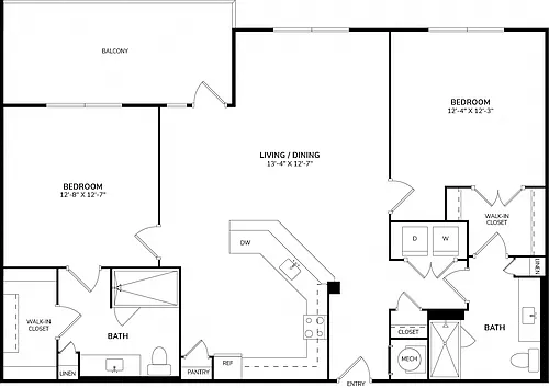 Floor plan B2