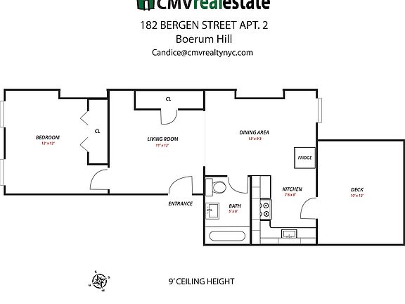 2nd image of 182 Bergen St APT 2