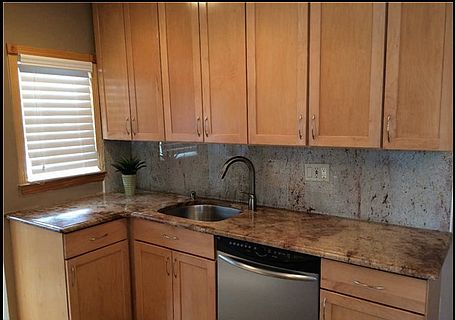 Kitchen with New Cabinets