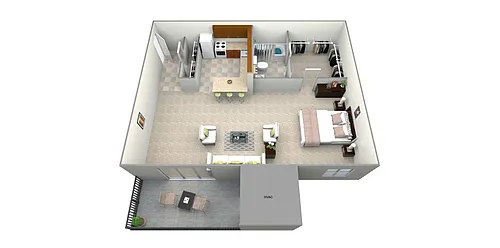 Floor plan Studio (Classic)