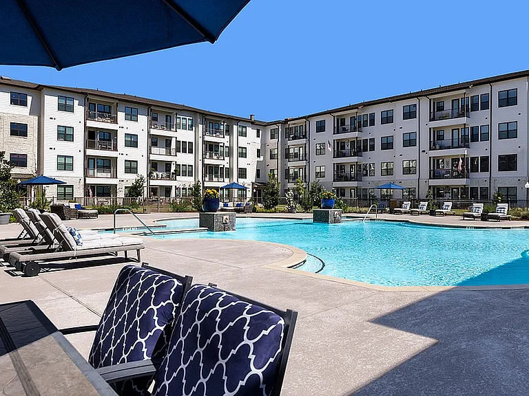 Outdoor Pool and Seating Area