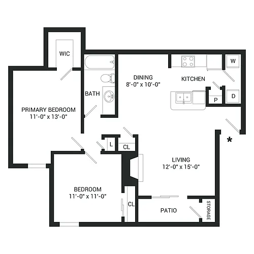 Floor plan B1