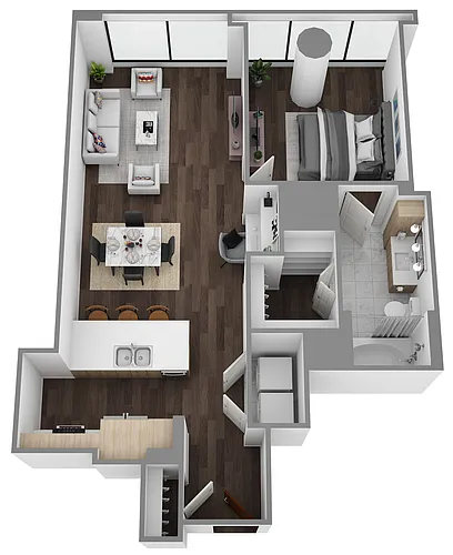 Floor plan G