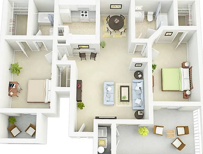 B1R Floor Plan B1R Floor Plan