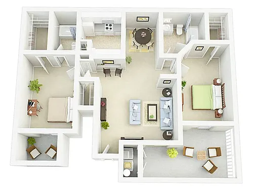 Floor plan B1R