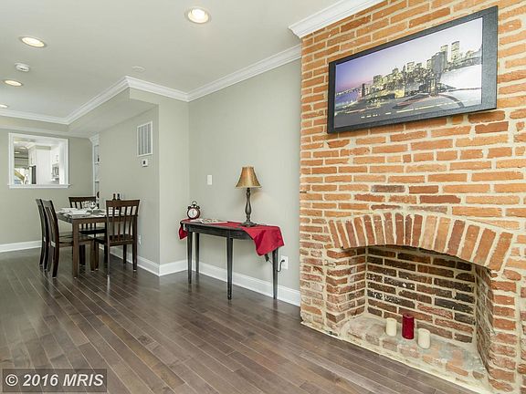Living Room flows into the Dining Room