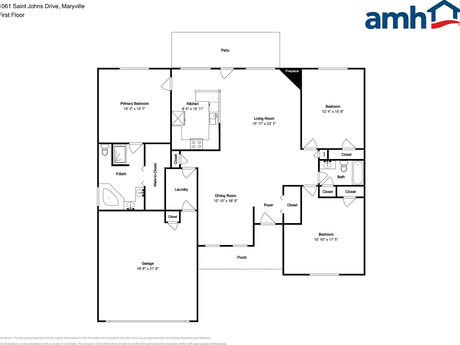 3 bed, 2.0 bath, 1976 sqft, $2,560 — Photo 2