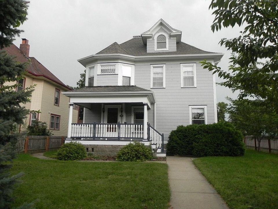 front of the house