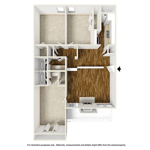 Floor plan Bonaventure-C1