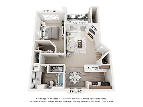 Floor plan Little Bear