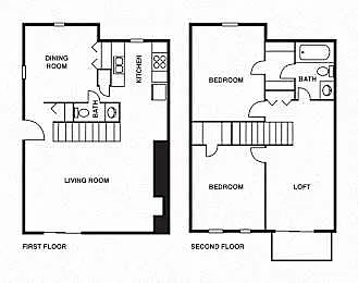 Floor plan akc-2thc