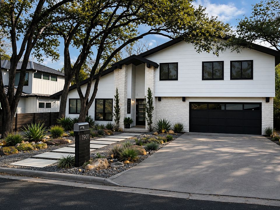 Exterior to be painted in July followed by updated landscaping. The picture does not represent the final image;however will be used with the contractors completing the job