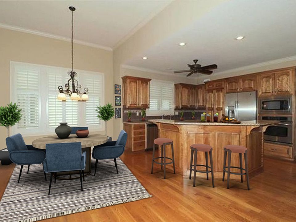 Virtually Staged Kitchen!