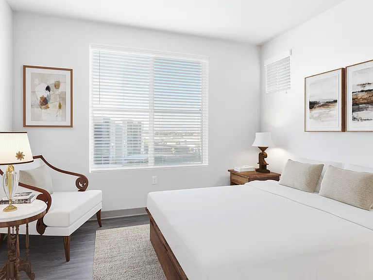 Start and end your day in a cozy, inviting space.
