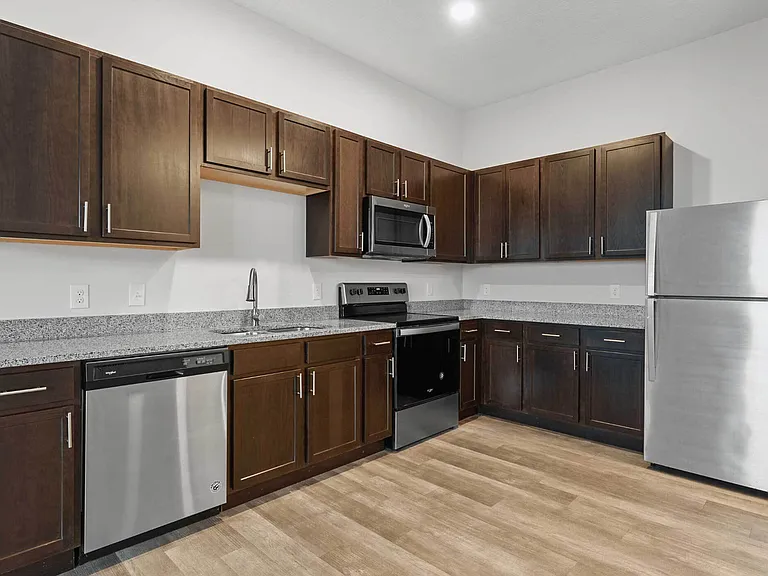 Dark Cabinetry | Flat 102 | The Ave Dark Cabinetry | Flat 102 | The Ave