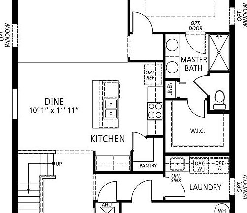 Elevation A - 1st Floor
