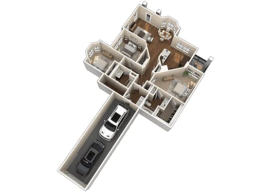 Floor plan C 1 Lower