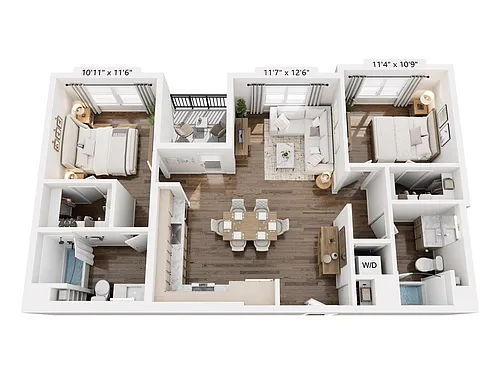 Floor plan B2