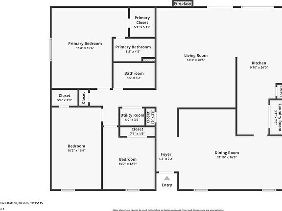 2nd image of 902 Live Oak Dr