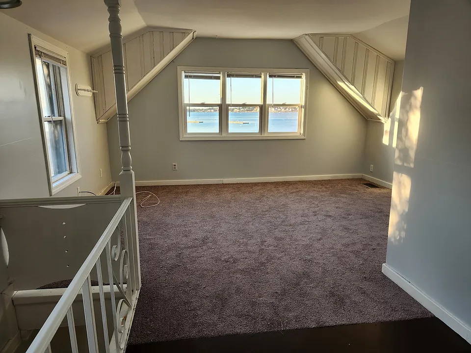 Second floor bedroom overlooking the ocean with 2 large closets.