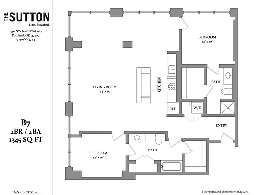Floor plan B7