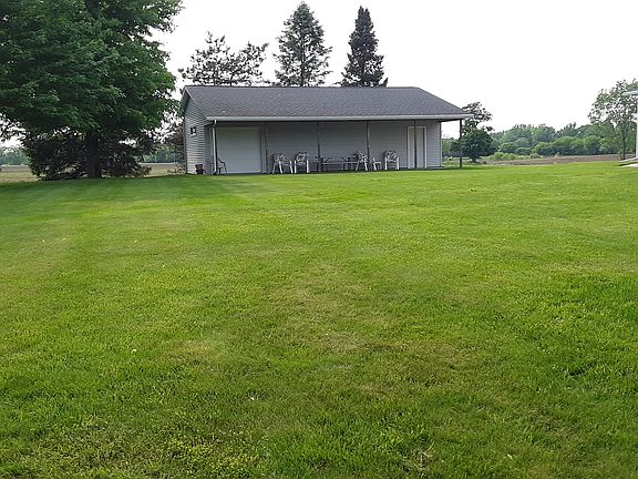 Rear yard looking west 