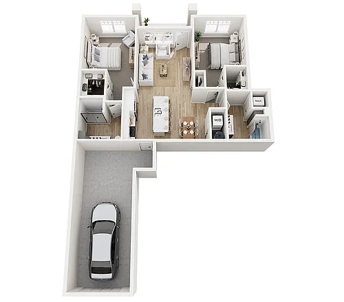 Floor plan 2B