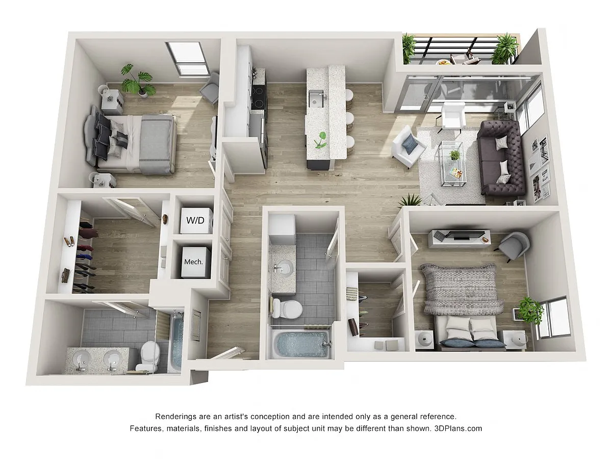 Floor plan The Reynolds