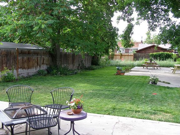 Backyard view from house