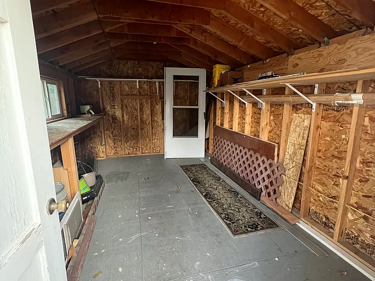 Working shed out back