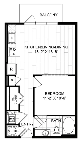 Floor plan A1A