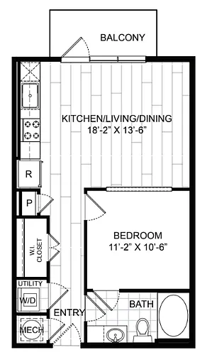 Floor plan A1A