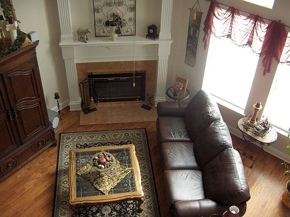 Two-story family room