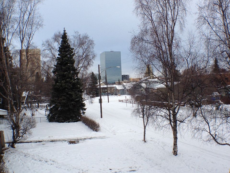 View towards downtown