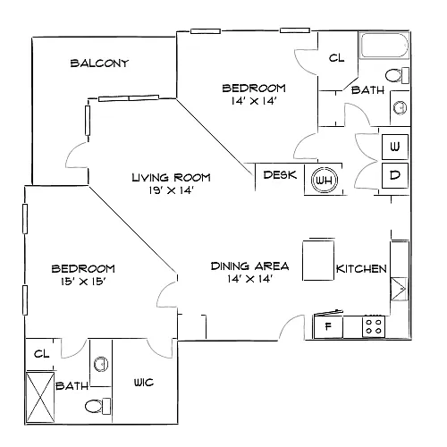 Floor plan Design 2F