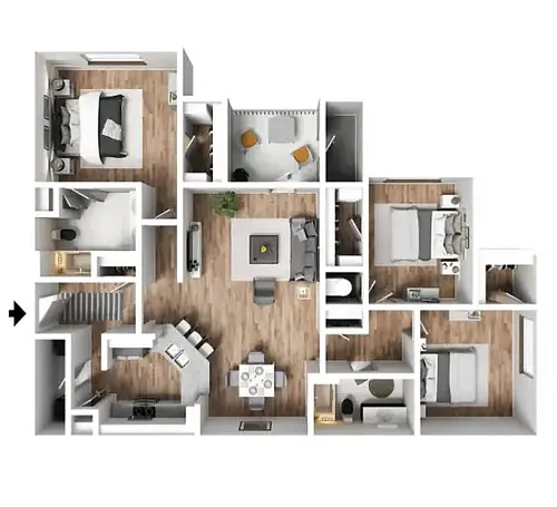 Floor plan The Walden