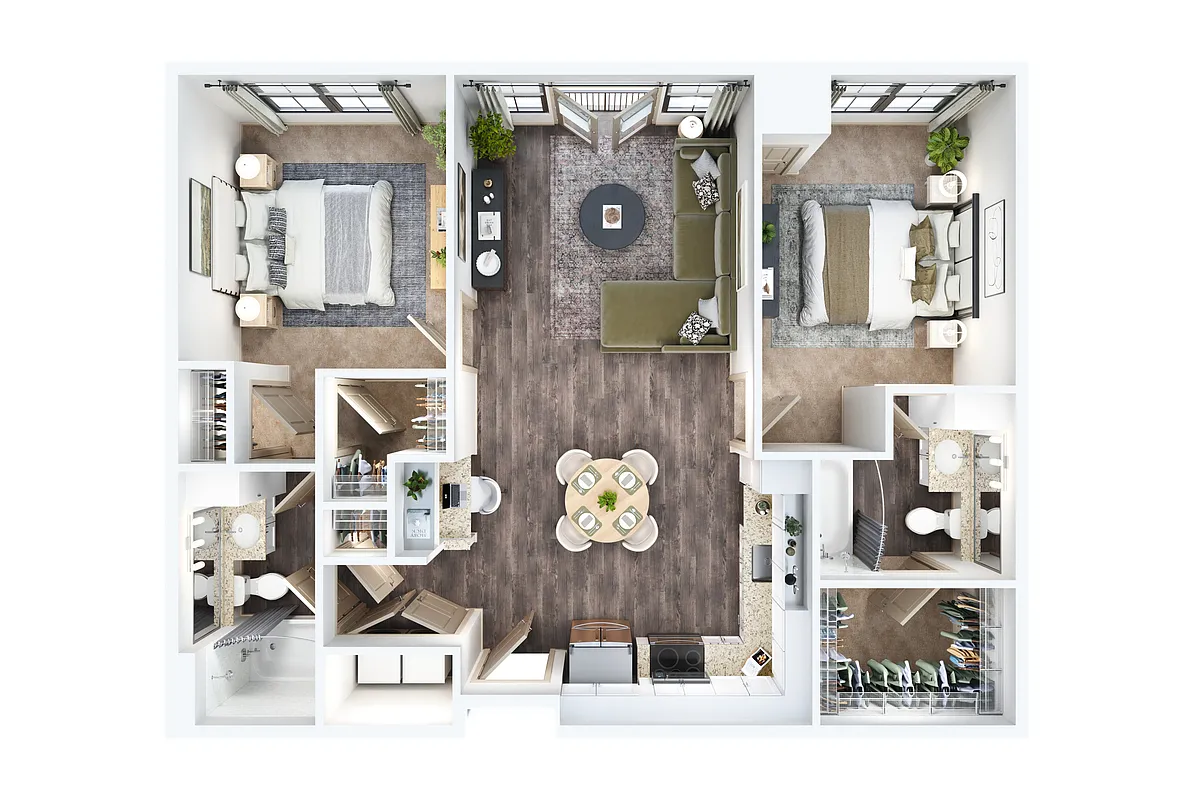 Floor plan B1