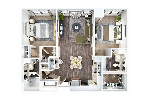 Floor plan B1