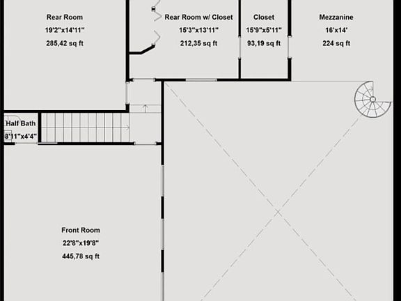 Upstairs Floorplan