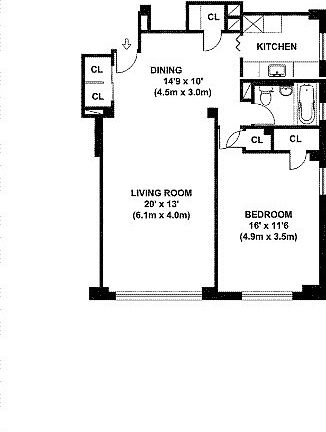 2nd image of 225 E 46th St APT 9D