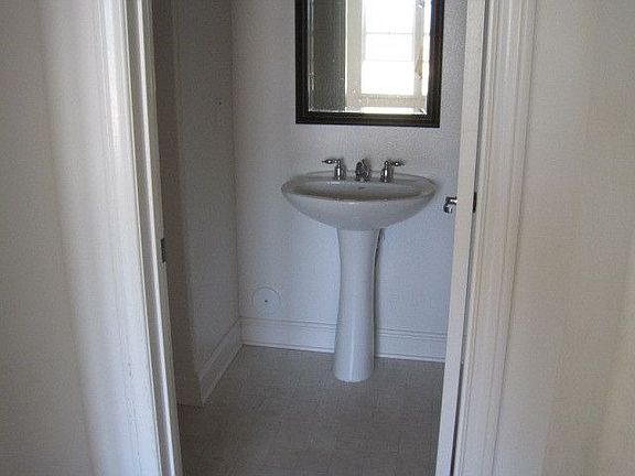 downstairs powder room