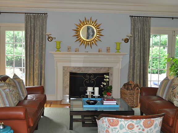 living rm w/french drs to patio