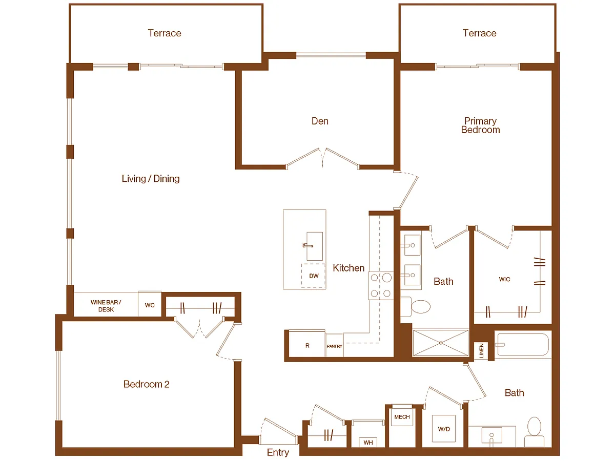 Floor plan B15