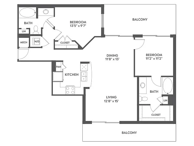 Floor plan C5b