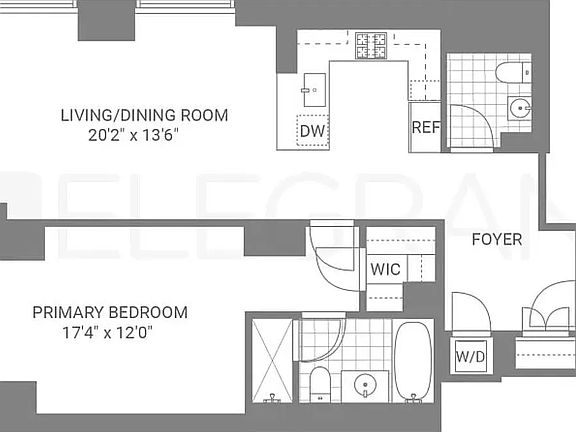 2nd image of 247 W 46th St APT 1001