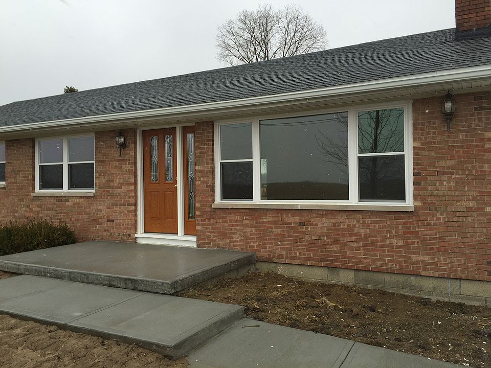 New door ,windows,cement