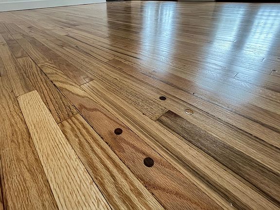 Refinished Hardwood Floors